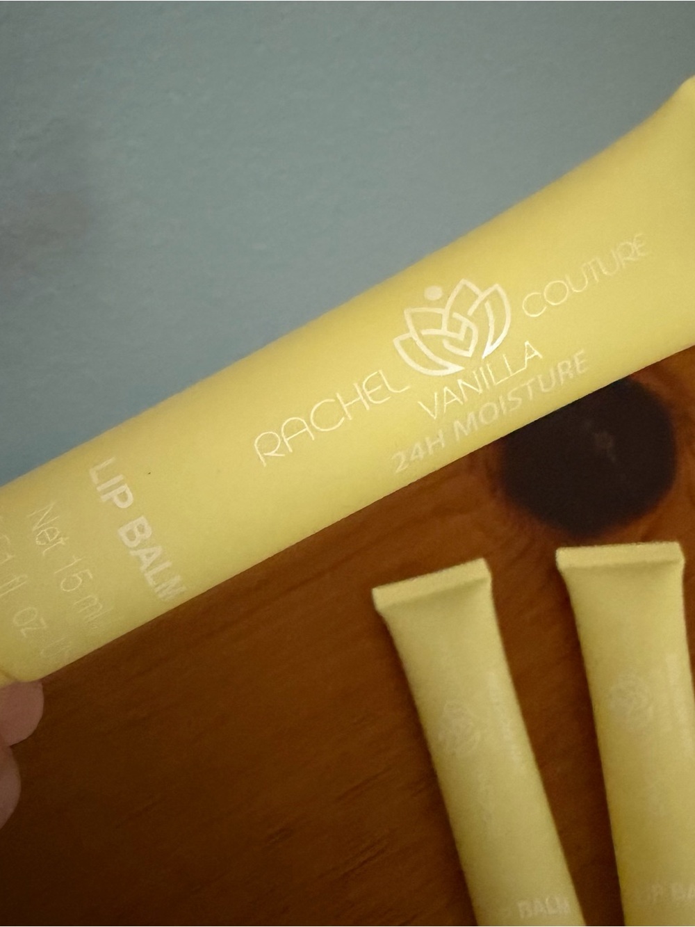 Rachel Couture Vanilla 24H Moisture Lip Balm